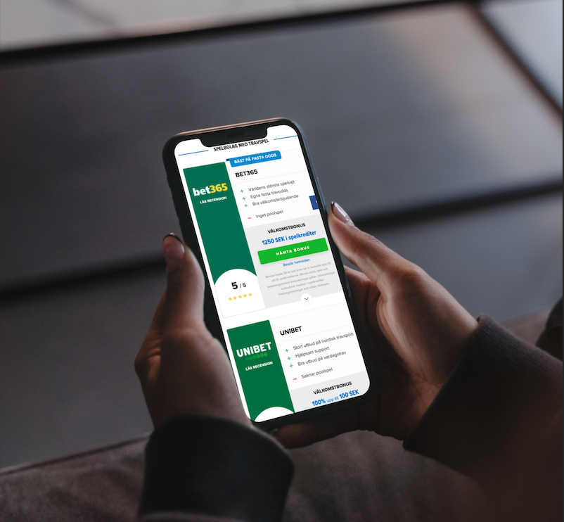 Var kan jag spela på trav?