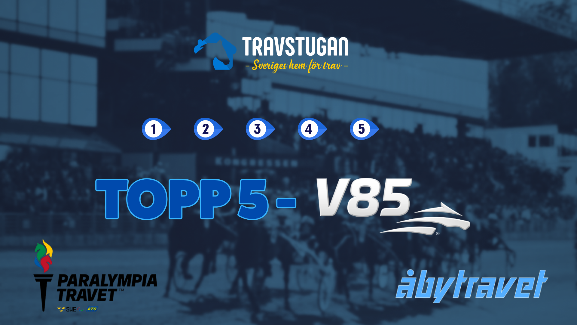 TOPP 5 - V85: Vårens toppdag på Åby!