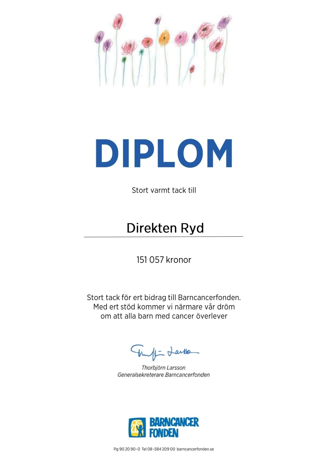 150 000 tack - ni är guld värda!