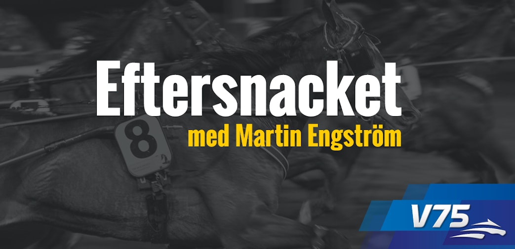 V75 EFTERSNACKET Kräver mer av aktiva » 30 nov. Eftersnacket