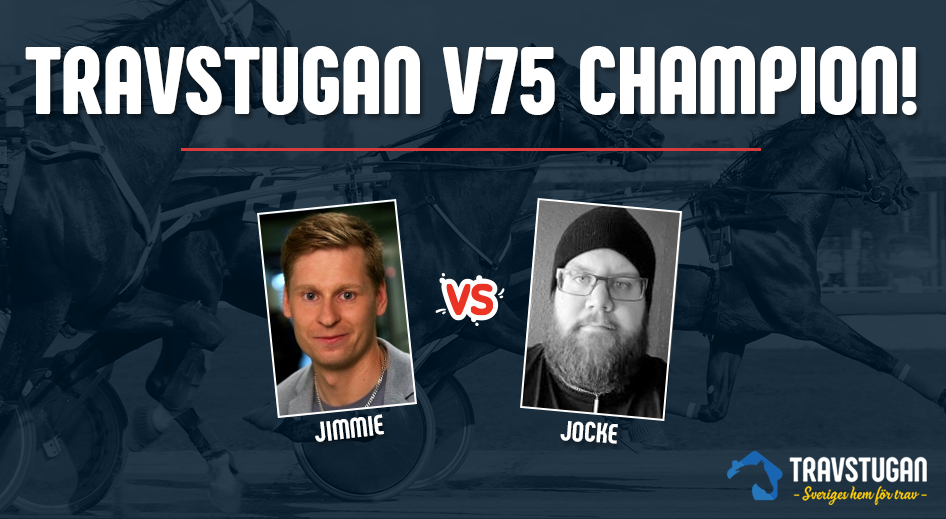 Travstugan v75 champion jimmie jocke
