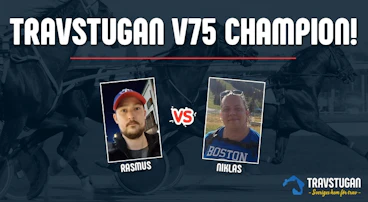 Travstugan v75 champion rasmus niklas