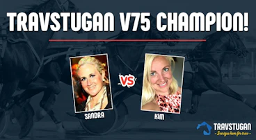 Travstugan v75 champion sandra kim